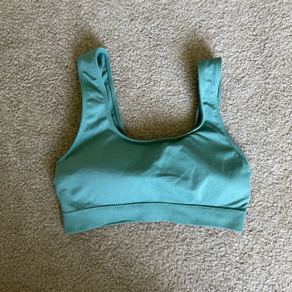 Blue/Green Athleisure Bra